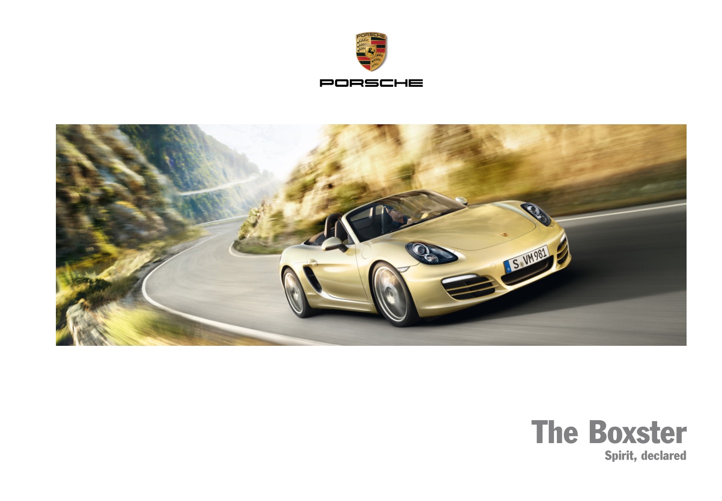 2013 Porsche Boxster Brochure Page 6
